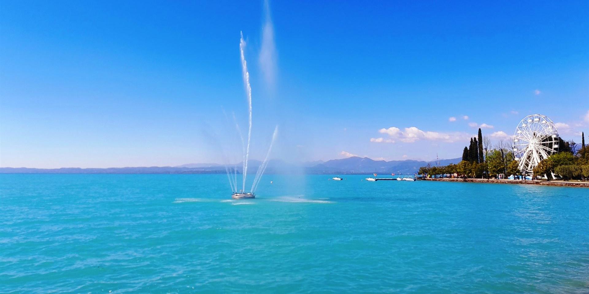 Die beliebte Weinstadt Bardolino.